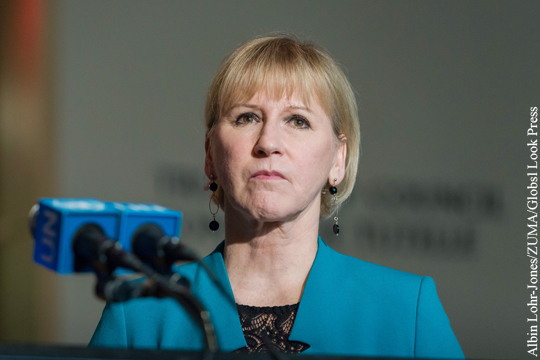 Глава МИД Швеции заявила о домогательствах «на высшем политическом уровне»