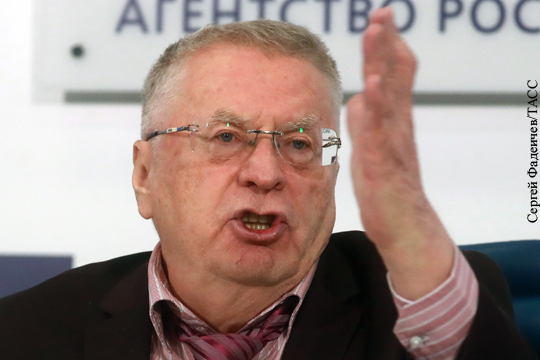 Жириновский назвал Собчак «фальшивым кандидатом»