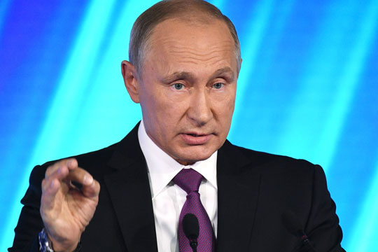 Путин: Россия готова ответить на создание оружия, близкого по силе к ядерному