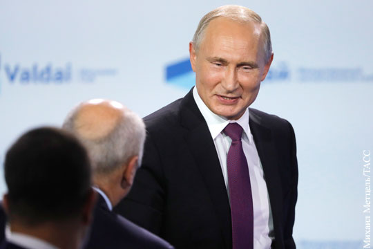 Путин рассказал анекдот в ответ на просьбу баллотироваться в президенты