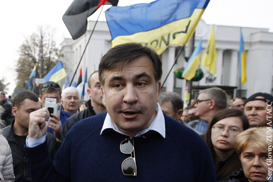 Саакашвили назвал дату и тему нового митинга в Киеве