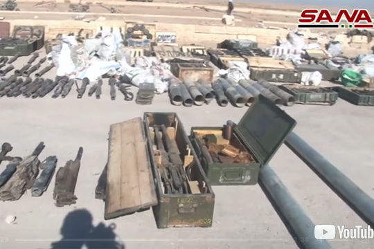 Появилось видео с захваченными у ИГ советскими танками