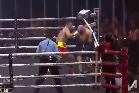Россиянин нокаутировал польского боксера ударом по печени