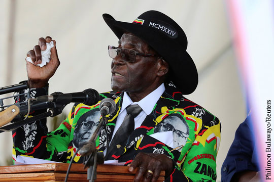 Президента Зимбабве лишили статуса посла доброй воли ВОЗ