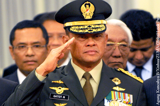 США отказали во въезде главкому вооруженных сил Индонезии 