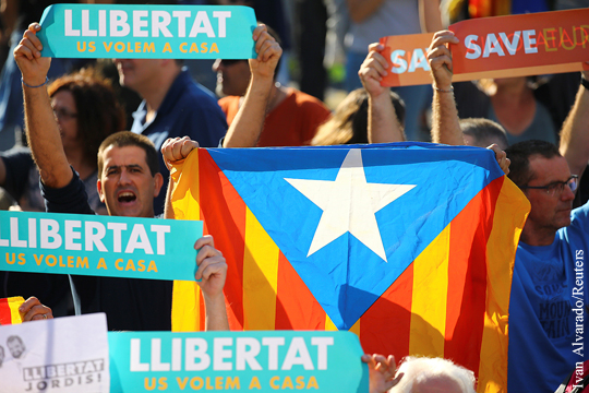 Каталонские леворадикалы призвали к массовому неповиновению