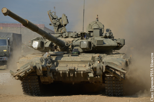 Боевики ИГ захватили в Сирии поставленный Россией танк Т-90А