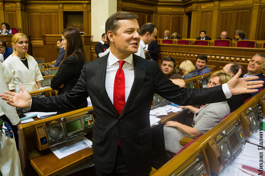 Лидер украинской «Радикальной партии» Ляшко указал в декларации тройной выигрыш в лотерею