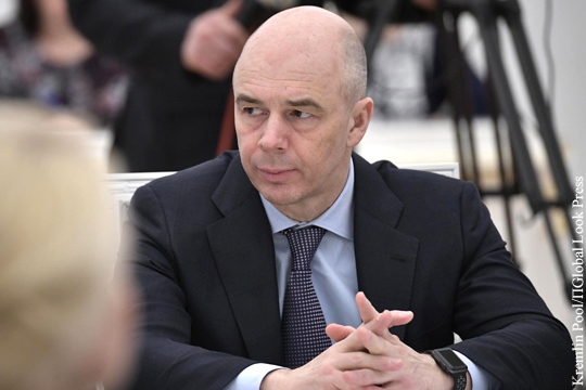 Силуанов напомнил Украине о долге в 3 млрд долларов