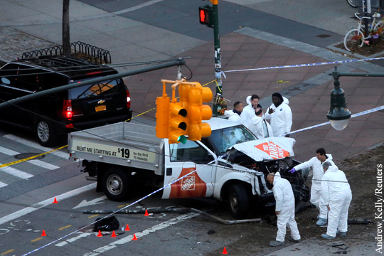 СМИ: Теракт в Нью-Йорке мог совершить выходец из Узбекистана