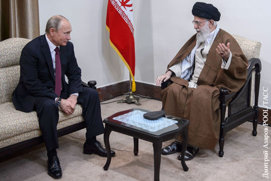 Путин встретился с аятоллой Хаменеи