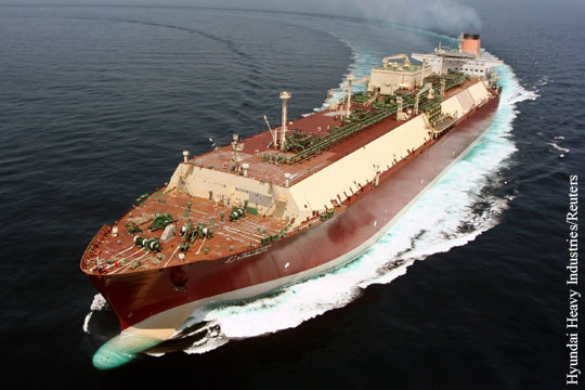СМИ: Американские танкеры привозят в Бельгию газ, купленный в России