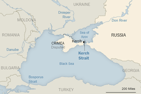 NYT не исправила карту со «спорным» Крымом после заявления Киева