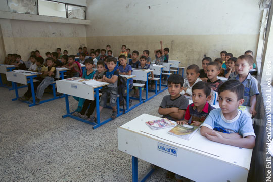 Иракские школьники начали изучать русский язык