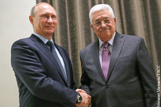 Палестинский министр: Россия должна играть главную роль в ближневосточном урегулировании