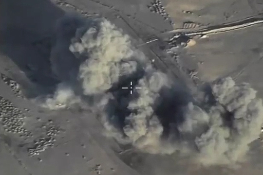 Российские бомбардировщики нанесли удар по ИГ под Абу-Камалем