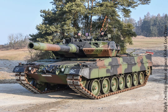 Большая часть немецких танков «Леопард-2» оказались непригодными к эксплуатации