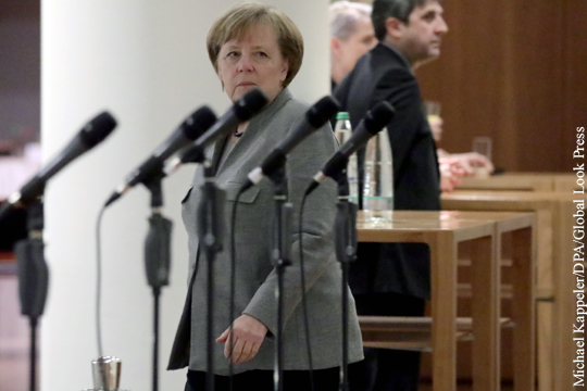 Меркель подтвердила провал коалиционных переговоров