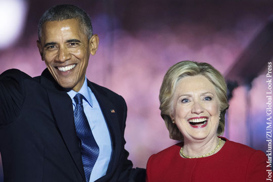 Клинтон связала поражение на выборах в США с двумя президентскими сроками Обамы