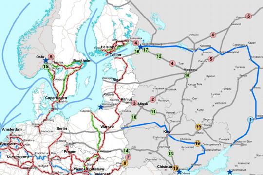 Белоруссия и ЕС договорились расширить трансъевропейскую транспортную сеть
