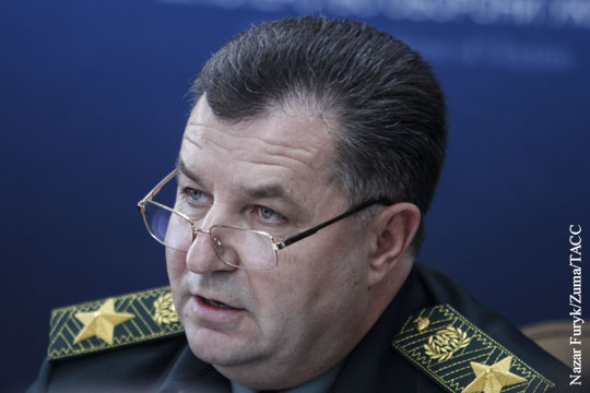 Министр обороны Украины заявил о «полном контроле» ВСУ ситуации в Донбассе