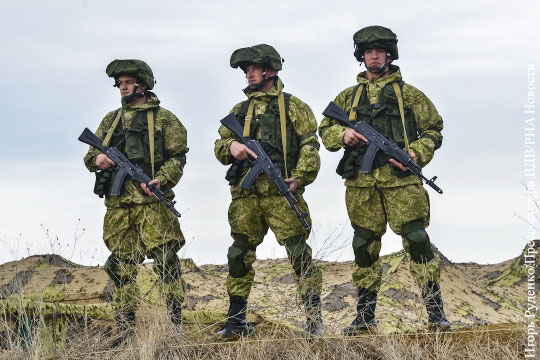 В Крыму сформирован десантно-штурмовой батальон