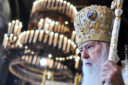 «Киевский патриархат» рассказал свою версию обращения Филарета