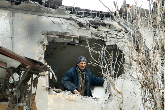 ДНР обвинила украинских силовиков в новых обстрелах мирных кварталов
