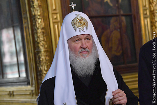 Патриарх Кирилл выразил надежду на преодоление церковного раскола на Украине