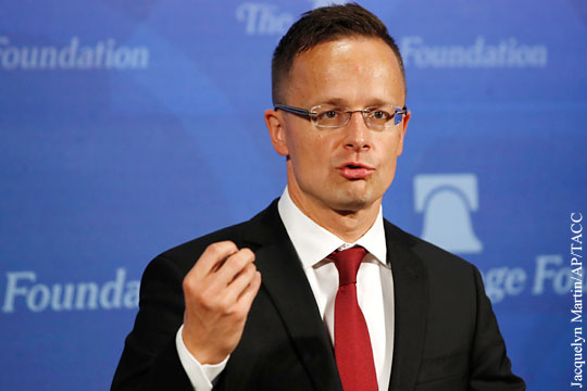 Венгрия пригрозила Украине отказом в сотрудничестве с НАТО