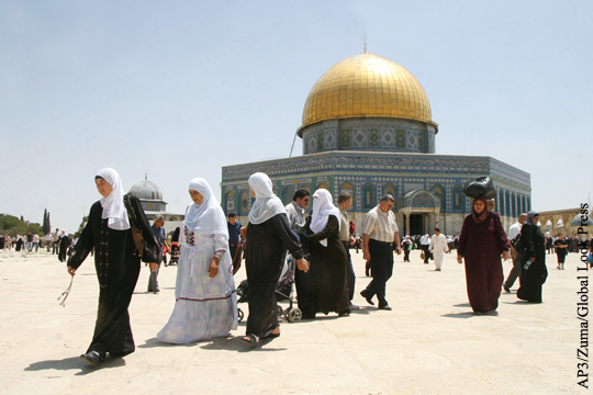 Хатыб Аль-Аксы объявил Иерусалим арабским городом