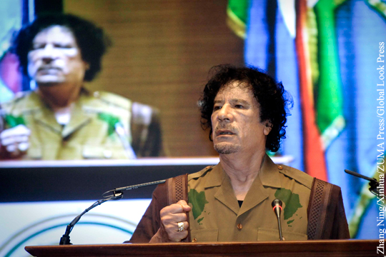Советник Каддафи рассказал о целях его убийства