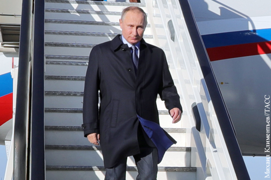 Путин прибыл на авиабазу Хмеймим