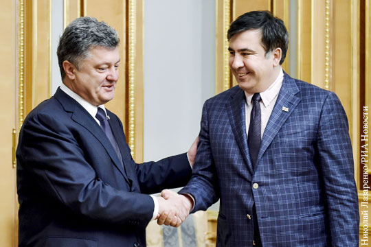 Эксперты из США объяснили, зачем Саакашвили нужен президенту Украины
