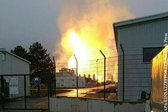 Названа причина взрыва на газовом хабе в Австрии 