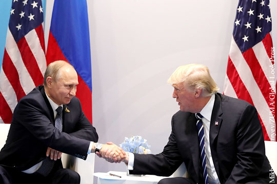 Трамп поблагодарил Путина за слова на пресс-конференции