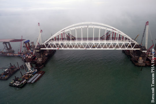 Подошло к концу голосование по выбору названия для Крымского моста 