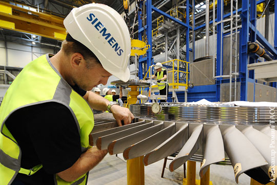 Siemens подписал контракт на поставку турбин в Татарстан