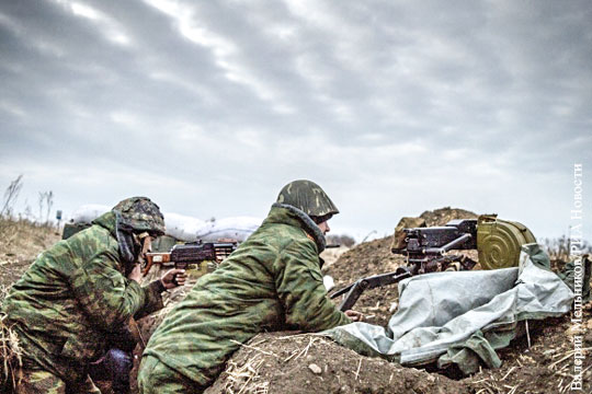 «Окопное противостояние» в Донбассе подходит к концу