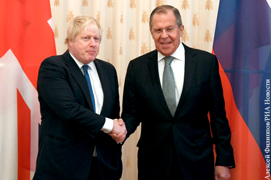 Лавров дал оценку отношениям России и Британии