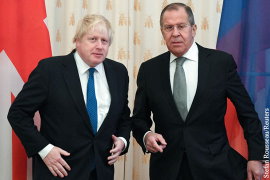 Джонсон призвал Лаврова признать «вмешательство» Москвы в референдум о Brexit