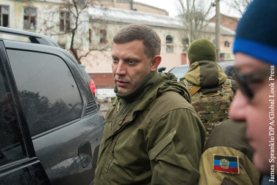 Захарченко рассказал о состоящих из экс-военных ВСУ батальонах в Донбассе
