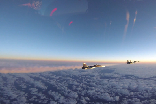 Пентагон опубликовал видео сопровождения самолетами США российских Су-30