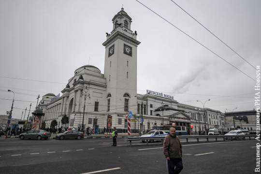 В Москве сообщили о «минировании» двух вокзалов