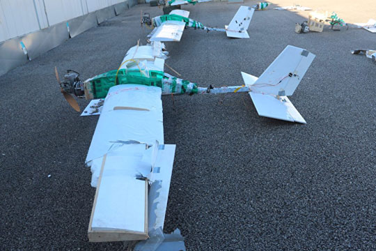 Минобороны показало новое фото атаковавших базы в Сирии дронов