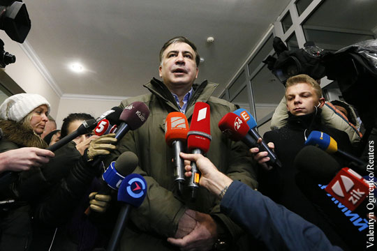 Саакашвили назвал Украину «несостоявшимся государством»