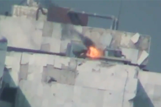 Опубликовано видео уничтожения ПТРК «Корнет» боевиками в Сирии