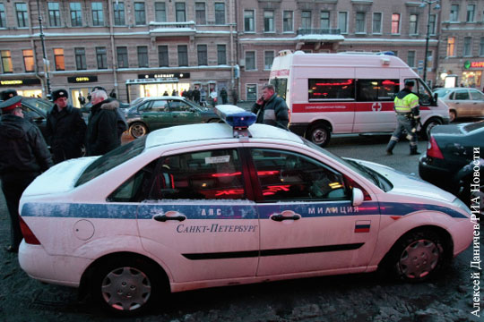 При попытке уйти от полицейской погони в Петербурге погибли три человека