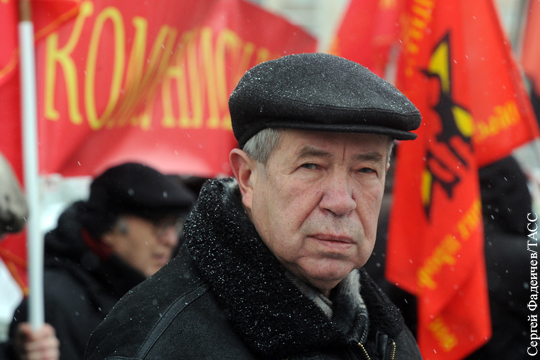Умер лидер движения «Трудовая Россия» Виктор Анпилов
