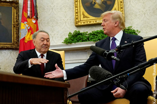 Назарбаев пробует сдвинуть отношения России и США с нулевой отметки